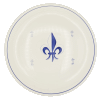 Assiette � cr�pe Peint main Fleur de Lys