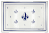 Set de table Peint main Fleur de Lys