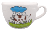 Tasse jumbo HEULA Heula : Vache et Nuage (Pluie)