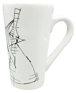 Chope conique g�ante Contemporain AB Maison - Croquis