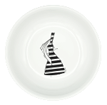 Coupelle glace Contemporain AB Maison - Rayures