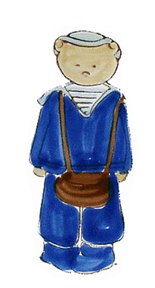 Enfants Ourson Bleu